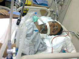 Archive image of Eskafi in hospital